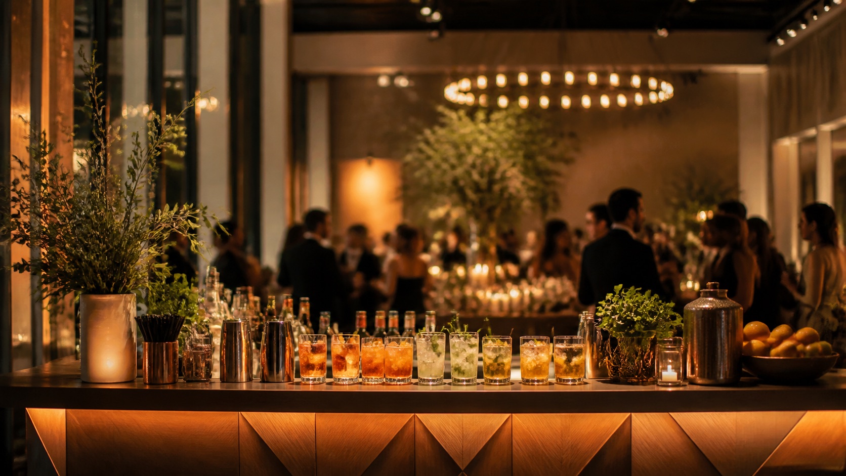 Eventausstattung und mobile Bar von eventure